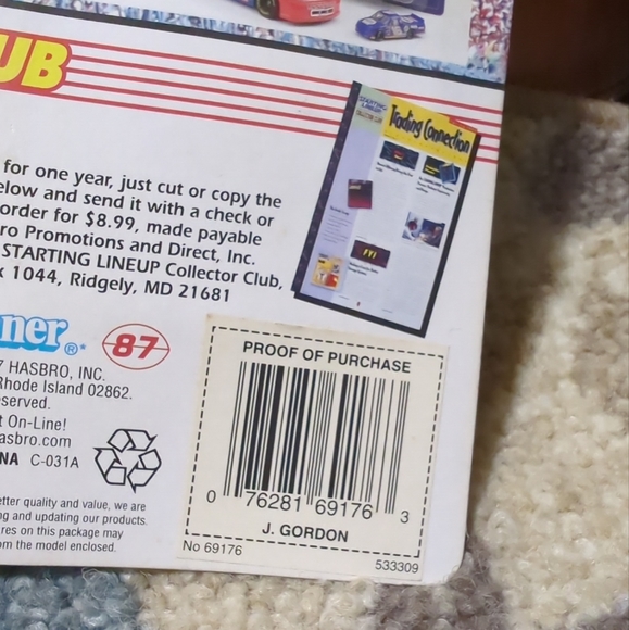 STARTING LINEUP 1997 NASCAR JEFF GORDON FIGURE DUPONT - Picture 4 of 6